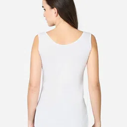 v star Women White Camisole image 2