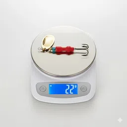 coral india Spinner Bait Brass Fishing Lure image 3