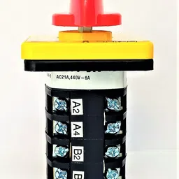 Salzer (L&T) 61070 6A 2Pole 4Way NO OFF S6 6A Cam Operated Rotary Switch image 3