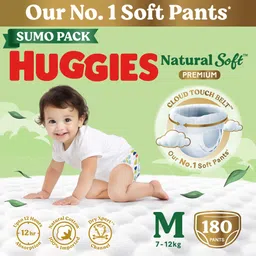 huggies Natural Soft Premium Baby, Cloud Softness All Over, Medium - M-picture-19