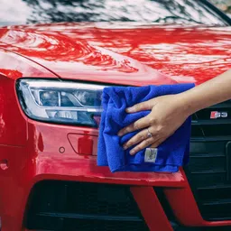 softspun Microfiber Vehicle Washing Cloth image 2