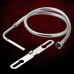 bathbliss Stainless Steel Multi 1.0m Nozzle Bidet Jet Spray for Toilet (Set of 1) Faucet Set-picture-18