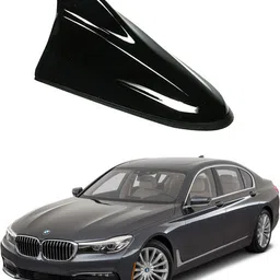oshotto Black Shark Fin Replacement Signal (AM/FM)Receiver Antenna For BMW 7 Series Hidden Vehicle Antenna image 1