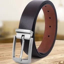 killer Men Formal Brown Texas Leatherite Belt-picture-11