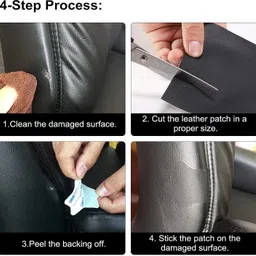holy delight Easy to trim without fraying or releasing harmful particles. Universal Leather Fix Patch image 5