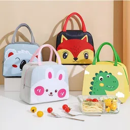 hapani store Smart Lunch Tiffin Bag Box Insulated Thermal Leak Proof Waterproof Cartoon Waterproof Lunch Bag image 1