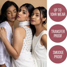 myhues Lip Comfort Matte Finish Liquid Lipstick Non-Drying Long Lasting Transferproof image 3