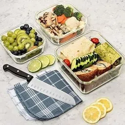 vindro Glass Fridge Container- 1000 ml image 3