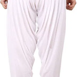 wellfitlook Solid Cotton Viscose Blend Women Harem Pants image 2