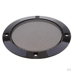 ATORSE 4Piece 4inch Speaker Grills Cover Case with Screws image 2