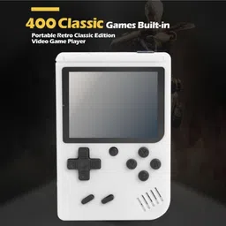 Snuggle Boxes SUP-400 in 1 Video Game for Kids- Retro Handheld Console (White) Special Edition-picture-11