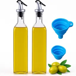 health tag 1000 ml Cooking Oil Dispenser Set image 1