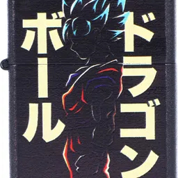 crokroz Blue Goku Lighter For Cigarette | Runs On Liquid Fuel | Classic Anime-Inspired Design Lighter For Cigarette | Runs On Liquid Fuel | Classic Pocket Lighter image 1