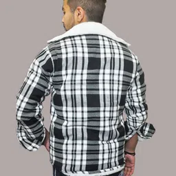 sanjuex Men Checkered Casual Jacket image 2