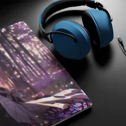 InfinityLiness 23X11X0.12 Inch Non Slip Rubber Base Printed Non Slip Base Mousepad image 3
