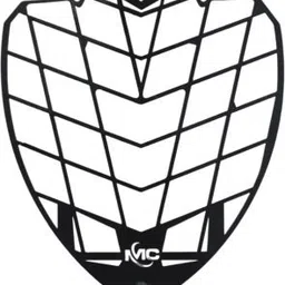 auto trends PREMIUM QUALITY HEADLIGHT GRILL FOR V STROME 250 BLACK Bike Headlight Grill image 2