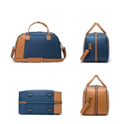 Assembly Set of 2 Medium Checkin 24-Inch Hard Trolley Luggage & Weekender Duffle Bag 38L image 2