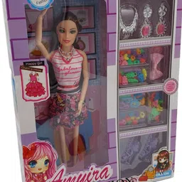 ctc creation New Amriya doll set with accessories(multicolor)-picture-31