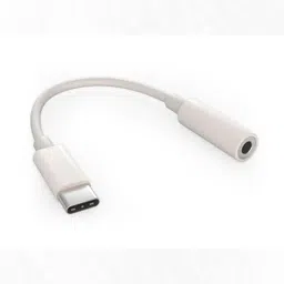 ELECOVER White AUX Cable 0.1 m Type C to 3.5 mm Jack Headphones Jack Converter Audio Adapter Phone Converter-picture-26