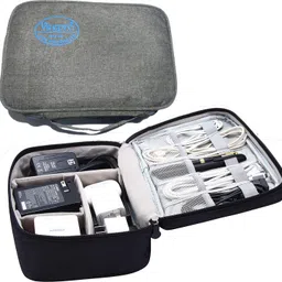 MVPRO Electronics Accessories Organizer Bag, Universal Carry Travel Gadget Bag for Cables, Plug and More. Camera Bag-picture-28