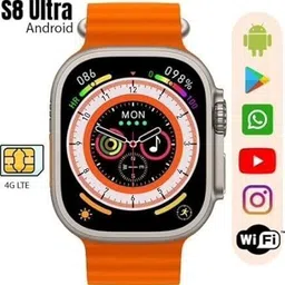 SEHUB S8 Ultra 5G SIM Android Smartwatch for | 4GB+64GB, 2.02” Display Smartwatch image 3