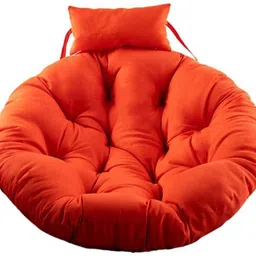 brown object Round Cushion for Sitting Hanging Swing Cushion Round Chair Cushion Pillow Microfibre Solid Floor Cushion Pack of 1-picture-23