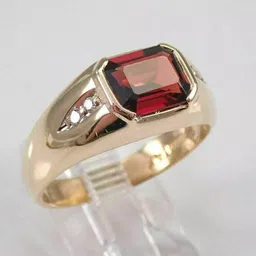 siddheshwar Sterling Silver Ruby Sterling Silver Plated Ring image 2