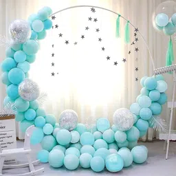 indy toys and fashion Solid Blue Pastel Balloons For Birthday|Any Special Event Theme Party Decoration Balloon-picture-12
