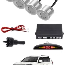zplus Universal 4 Silver Reverse Parking Sensor With LED Display For Cars-174 Safety of Passengers/Car One Alarm Kit-1197 Parking Sensor-picture-12