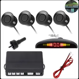 3a featuretail Universal 4 Black Reverse Parking Sensor-AP25A426 Universal 4 Black Reverse Parking Sensor-AP25A426 Parking Sensor image 1