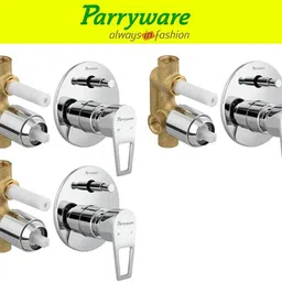 parryware Espirion concealed Diverter Body with Concealed Upper Part set of 3 pic 026 Faucet Set-picture-37