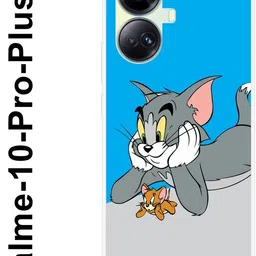 covertrust Back Cover for Realme 10 Pro+ 5G, Tom, And, Jerry, Cartoon ,030 image 3