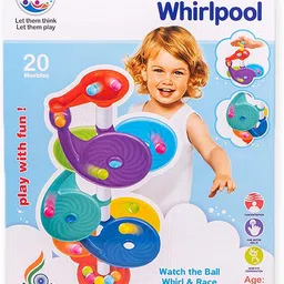 littlewish Rainbow Whirlpool 7 Layer Ball Drop and ROLL Swirling Tower for Baby and Toddler Development image 3