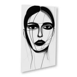 nestroots Portrait Set of 4 Canvas Wall Painting Stretch Canvas Frame image 5