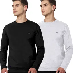 triptee Men Full Sleeve Solid Sweatshirt-picture-33