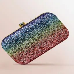 tooba handicraft Party Multicolor Clutch-picture-22