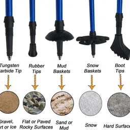 tophaven 3 Section Trekking Pole image 2