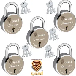 s-guard Lock & Door Locks-52MM-7 Levers, Double Locking, Thanos-Laser Print Design-5 Padlock-picture-20