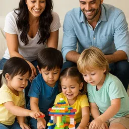 kikizi 60+ Pcs Interlocking Building Blocks Set image 4