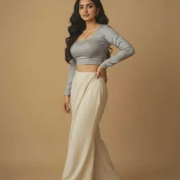 priyanka textiles Round Neck Women Blouse image 3