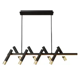 smartway lighting Kernel Black LED Smart Voice Assist Chandelier image 5