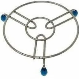 matfa Kitchen Item Round Hot Pot Stand/Cooker Stand Made of Stainless Steel Trivet image 3