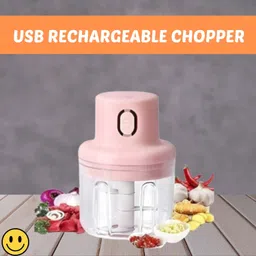 Electric Chopper, Rechargeable Chopper for Kitchen Vegetable & Onion GarlicA67 Electric Vegetable & Fruit Chopper-image-2