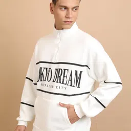 highlander Men Full Sleeve Printed Hooded Sweatshirt image 4