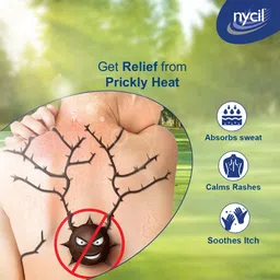 nycil Germ Expert Prickly Heat Powder Classic (Get Classic 60 g Extra) image 5