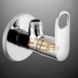 senkiddpro by senkiddpro Chrome Finish SS 2 Angle Wall with 2 PVC Connection pipe for washbasin Geyser water Saving Aerator Suitable for Washbasin,Sink,Bathroom &Kitchen Bib Tap Faucet image 2