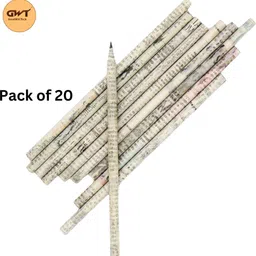 goodwill tech Eco-Friendly Recycled Newspaper Pencils Pack of 20 Pieces Pencil-picture-24