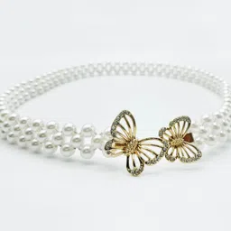 syga Women White Metal Belt-picture-17