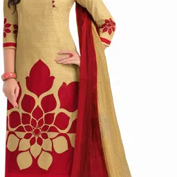 reya Unstitched Crepe Salwar Suit Material Printed-picture-20