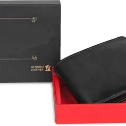 wood bazar Men Black Artificial Leather Wallet image 5